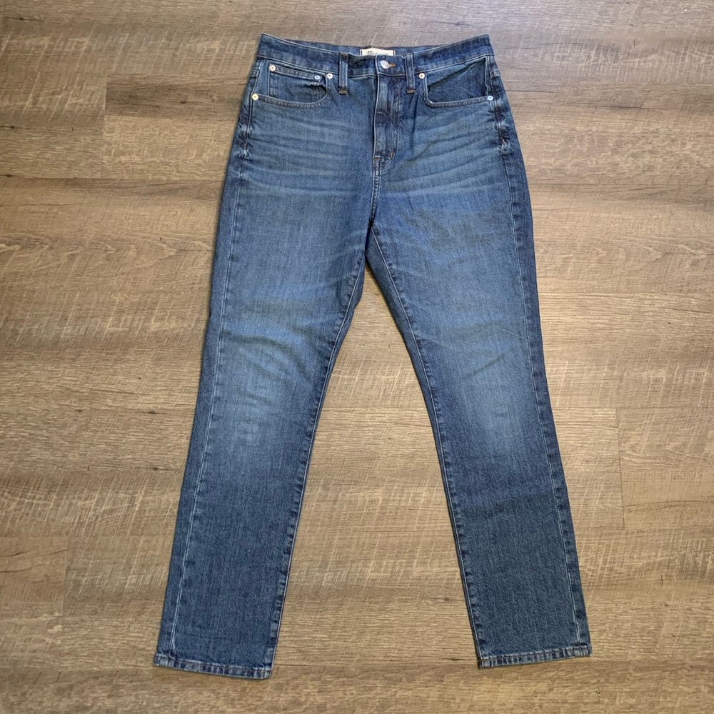 Madewell High Rise Slim Boy Jean